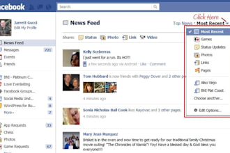 make a facebook style status posting newsfeed