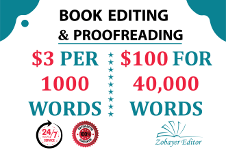 do book editing and formatting