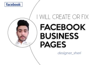 create or fix facebook business or fan page