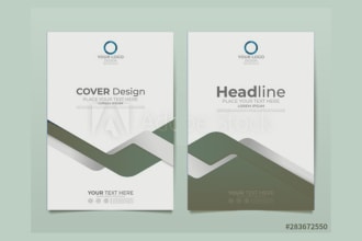 make youtube intro cover, adv front page, business card or cover