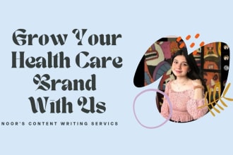 be your health and lifestyle content writer