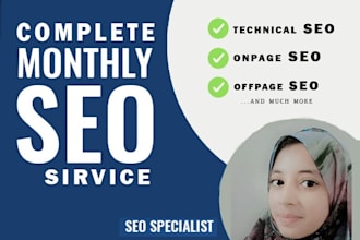 do complete seo service or website ranking