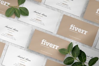 design business card, letterhead and full corporate identity