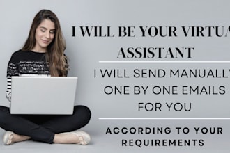 send manually one by one emails for you and make changes in email