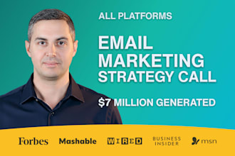 provide email marketing strategy consultation for product launches