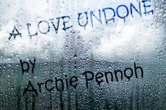 put name message on a foggy window