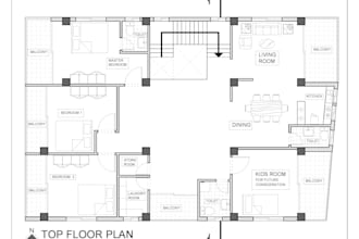 redraw floor plan in 24 hours