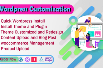 customize, redesign and edit your wordpress site in 24 hours