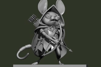 3d modeling and digital sculpting