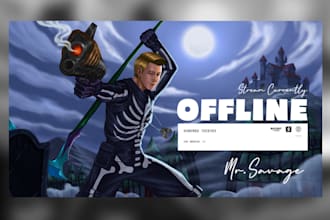 Best Deals!  draw 2d digital art works game art character game artist