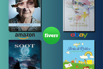 design eye catching  book, ebook, paperback and kindle cover