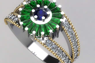 do custom rhino 3d cad designing on matrix
