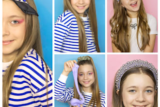 be girl kid model for lifestyle, product photography, amazon video, ugc,tiktok