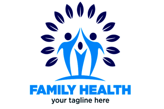 wonderful family health coaching logo with high quality work