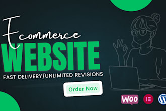 build wordpress ecommerce website or blog designs
