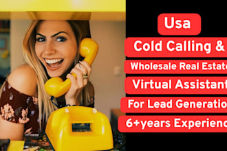 be your USA cold calling and wholesaling real estate VA