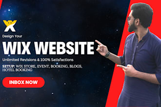 design or redesign wix websites,fix wix issue,edit site