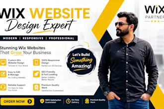 design or redesign wix websites,fix wix issue,edit site