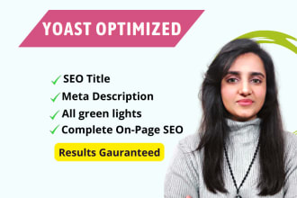 write yoast optimized article
