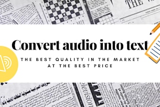 convert audio into text