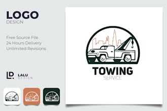 do minimalist and modern logo design very fast
