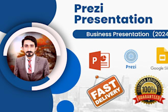 design dynamic  prezi ,powerpoint,google slides presentation