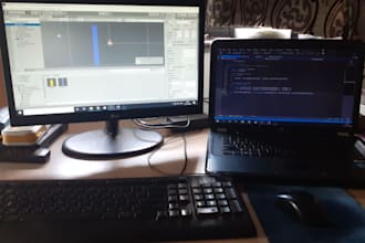 make a full 2d game for you for PC or mobile with game art