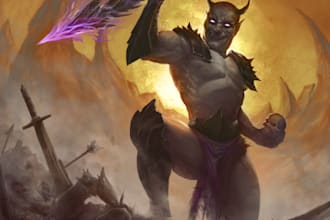 draw character art for your games, dnd campaign and more