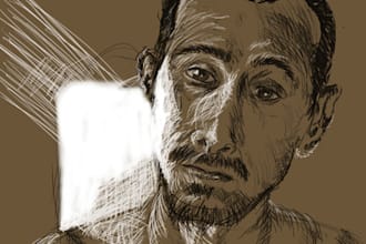 draw a digital portrait of you