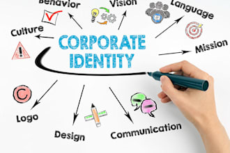 create modern logo and brand identity design solutions for your business