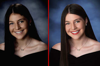 do high end photo retouching and photoshop editing