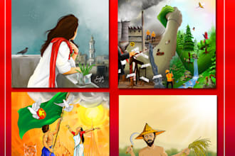 do any digital art like storybook, illustration, portrait
