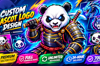 design a professional esports mascot logo for twitch and gaming