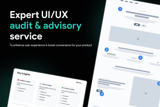 do a UI UX audit for your website or app