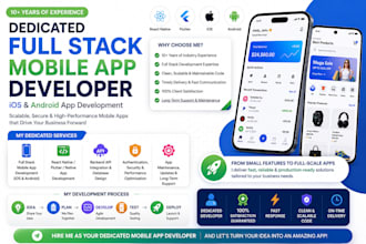 be your dedicated mobile app developer for ios and android