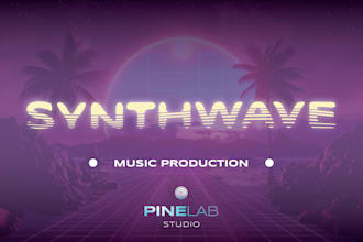 create a timeless synthwave retrowave 80s music