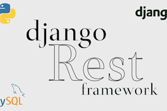 help you build an API with rest django framework