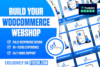 build you a custom professional website or webshop