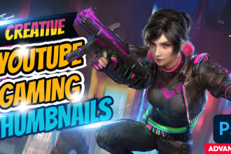 design amazing youtube thumbnail