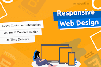 design a responsive website with figma or adobe xd