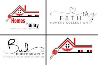 design a real estate and a handmade signature logo