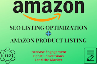 write SEO amazon product listing and description