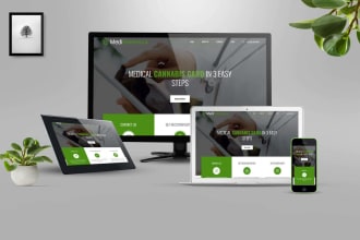 design wordpress landing page with elementor divi