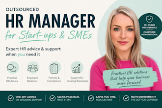 provide expert HR advice and outsourced HR support