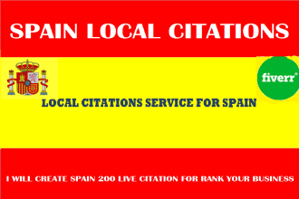 create best spain local citations for your business ranking