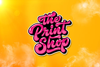 design a modern custom logo for your business