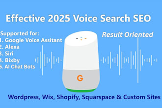 do 2025 voice search SEO optimization for any website