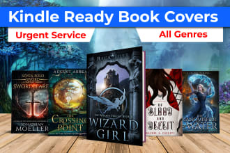 design book cover design, kindle book cover design, kdp book cover