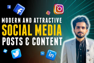 be your social media content and post creator
