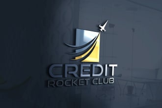 design credit repair accounting and financial logo